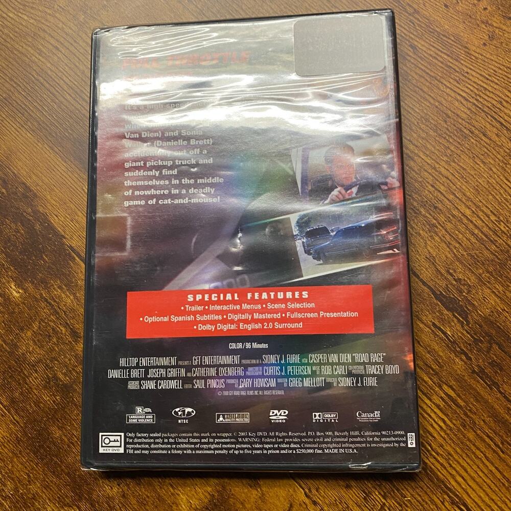 Road Rage (DVD, 2001) - Picture 3 of 4